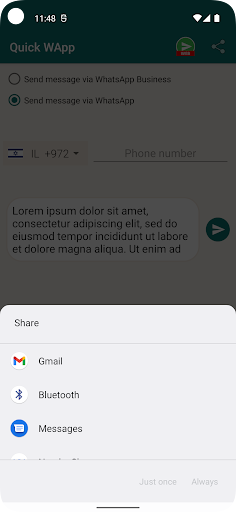 WhatsApp Messenger screenshot 2